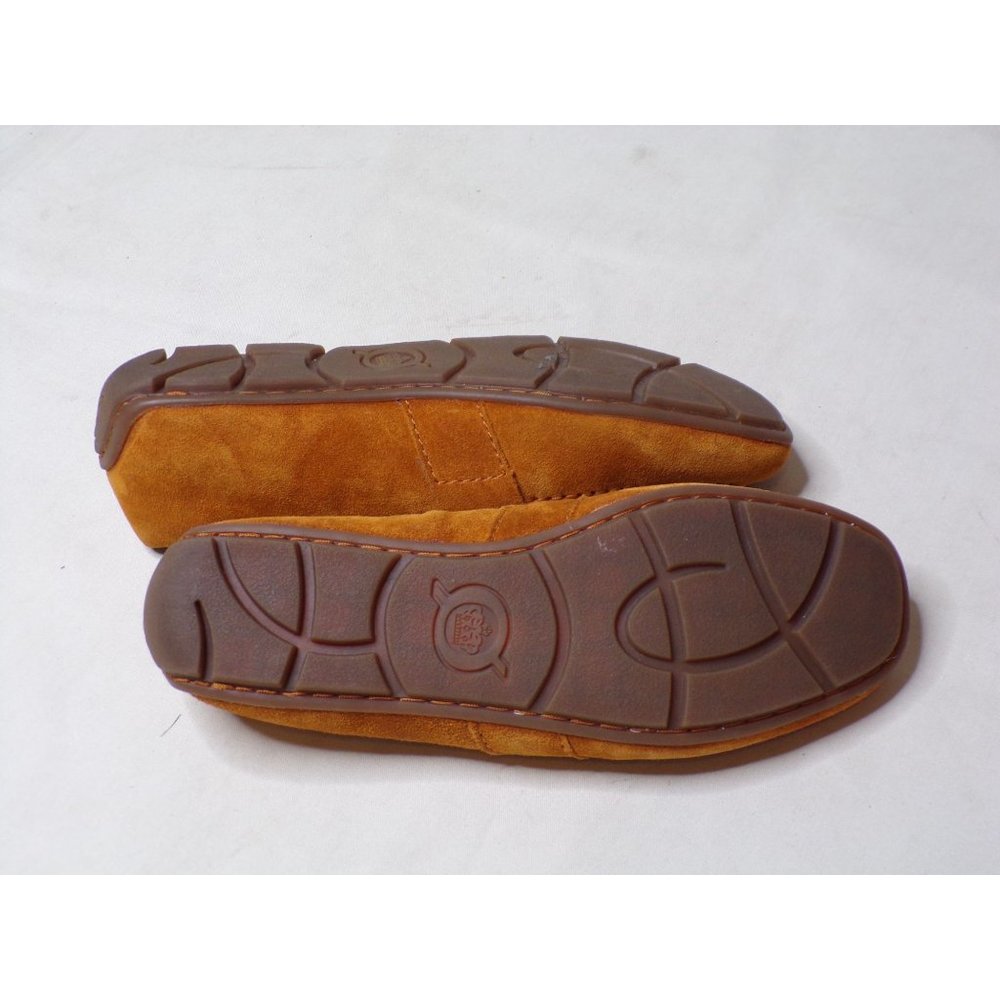 🆕 BORN Melinda Loafer Shoe Suede Cushioned Tan Orange 6 - Picture 11 of 11